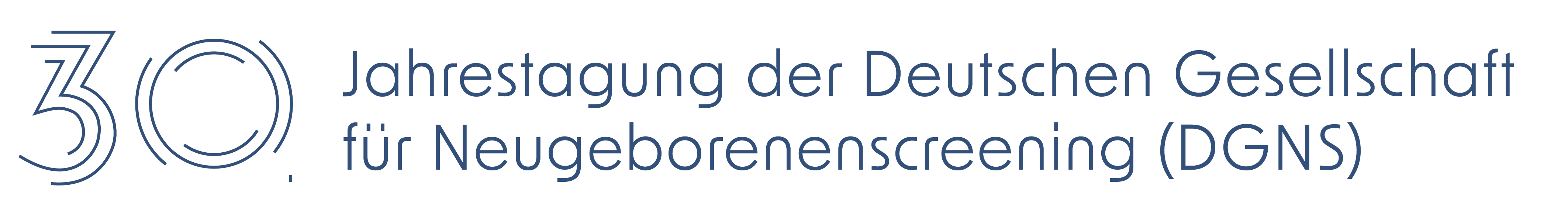 30. Jahrestagung der DGNS Logo